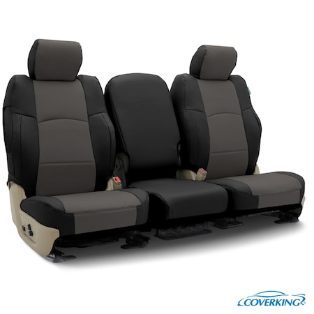 Coverking Seat Covers in Leatherette for 2004-2010 GMC Canyon, CSCQ12-GM7617 CSCQ12-GM7617
